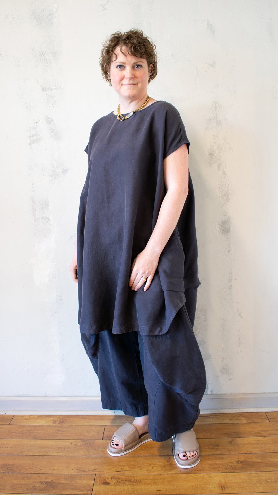 Side Tuck Summer Tunic (Multiple Colors)