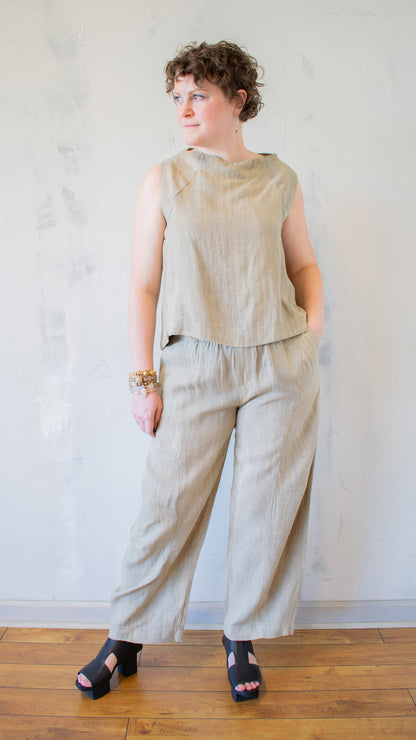 Meryl Tank in Khaki