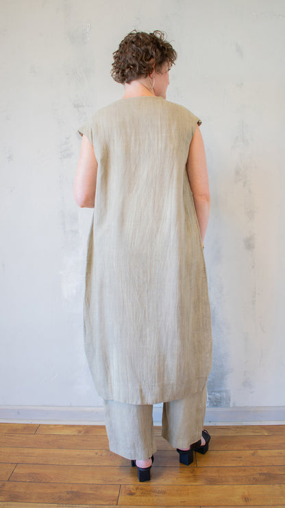 Muriel Duster in Khaki