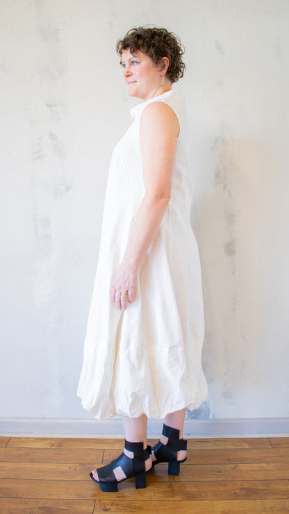 Anna Dress in Off White