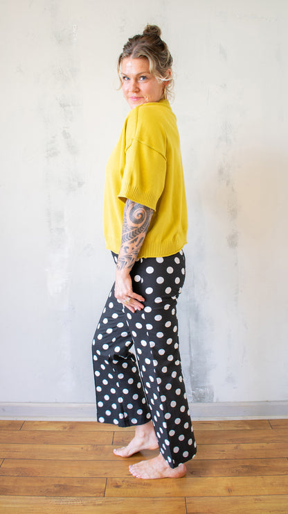 Short Sleeve Sweater Tee