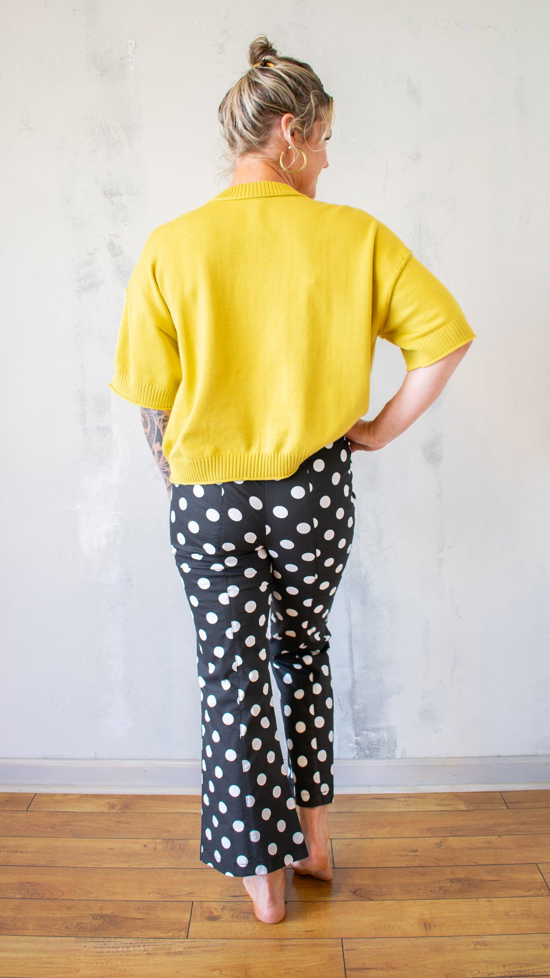 Short Sleeve Sweater Tee