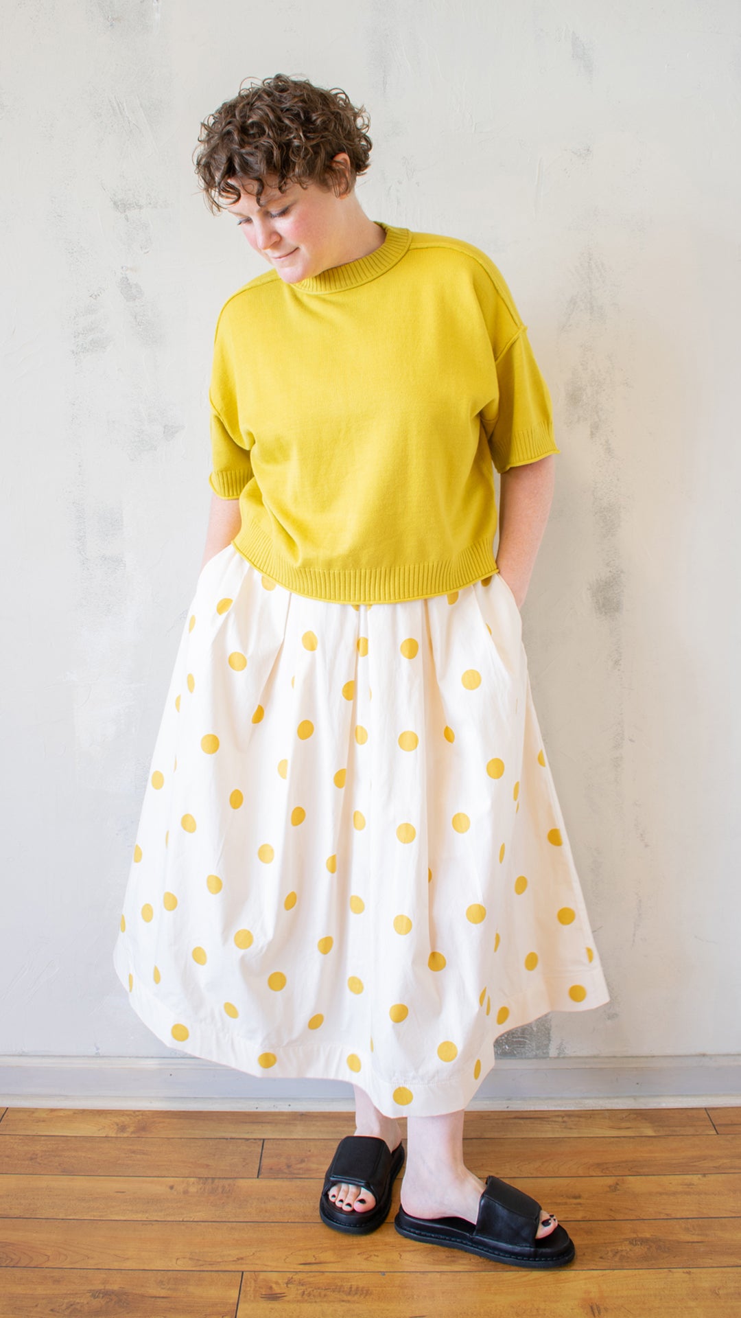 Polka Dot Full Skirt