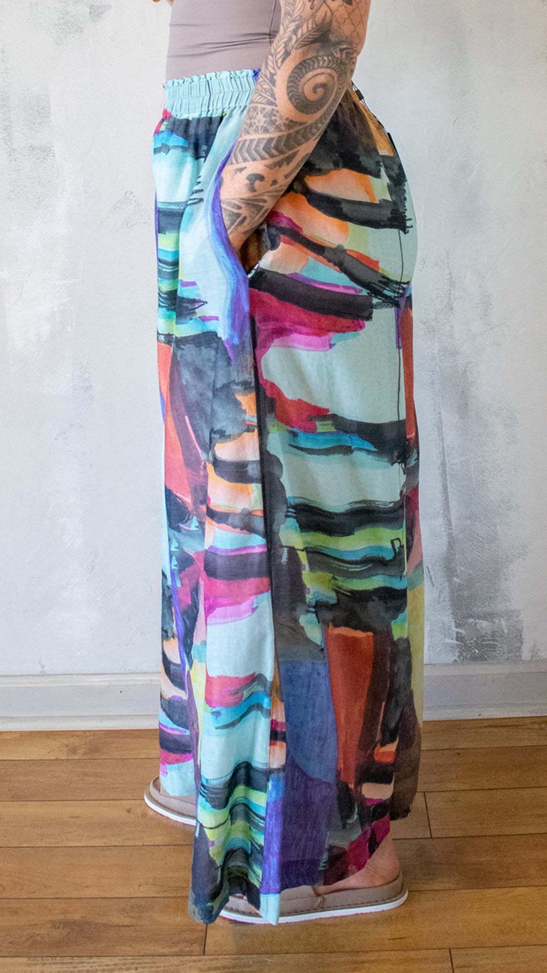Printed Palazzo Pant