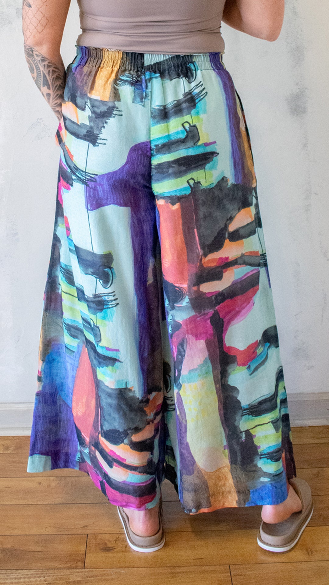 Printed Palazzo Pant