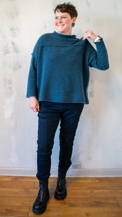 Boxy Pullover Sweater