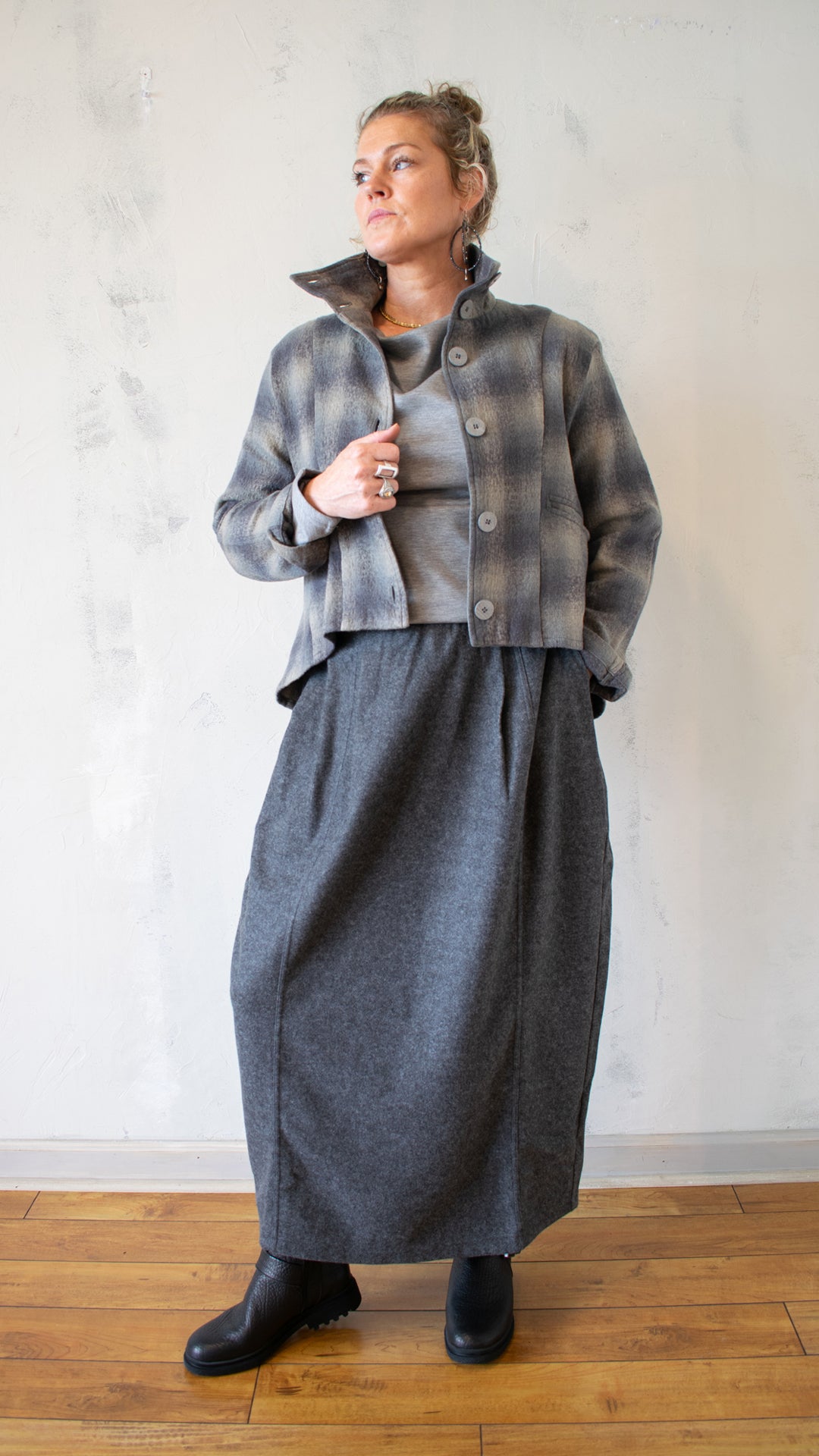 Charcoal Skirt