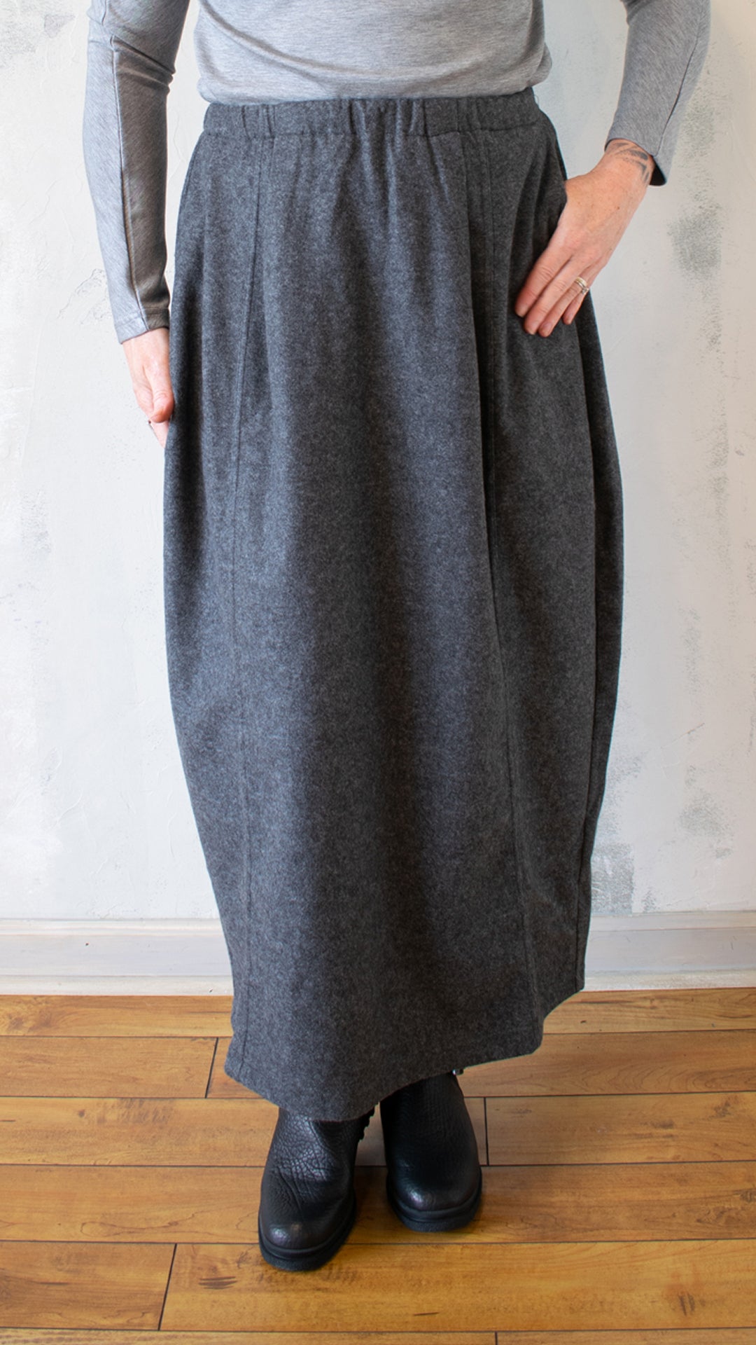 Charcoal Skirt