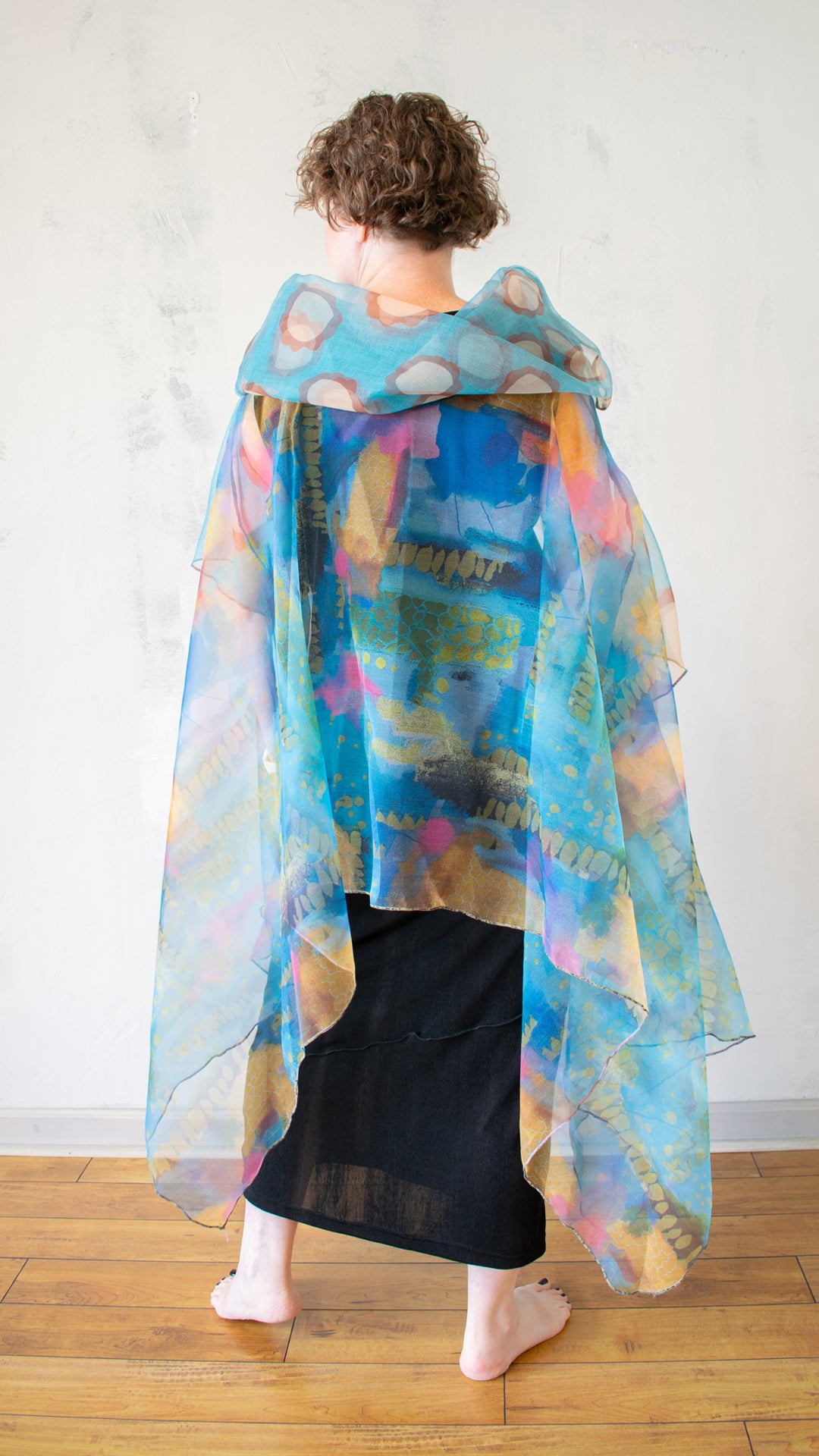 Watercolor Sheer Topper