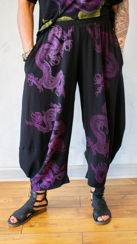 Barrel Dragon Pant in Purple