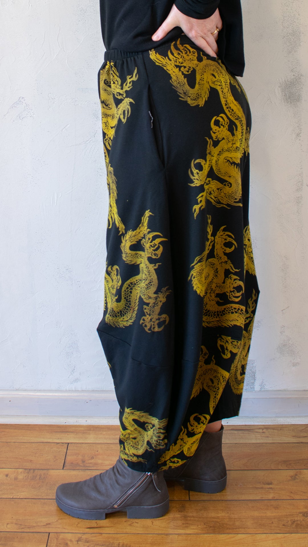 Lantern Pant in Bronze Dragon