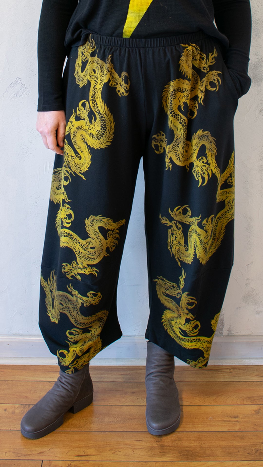 Lantern Pant in Bronze Dragon