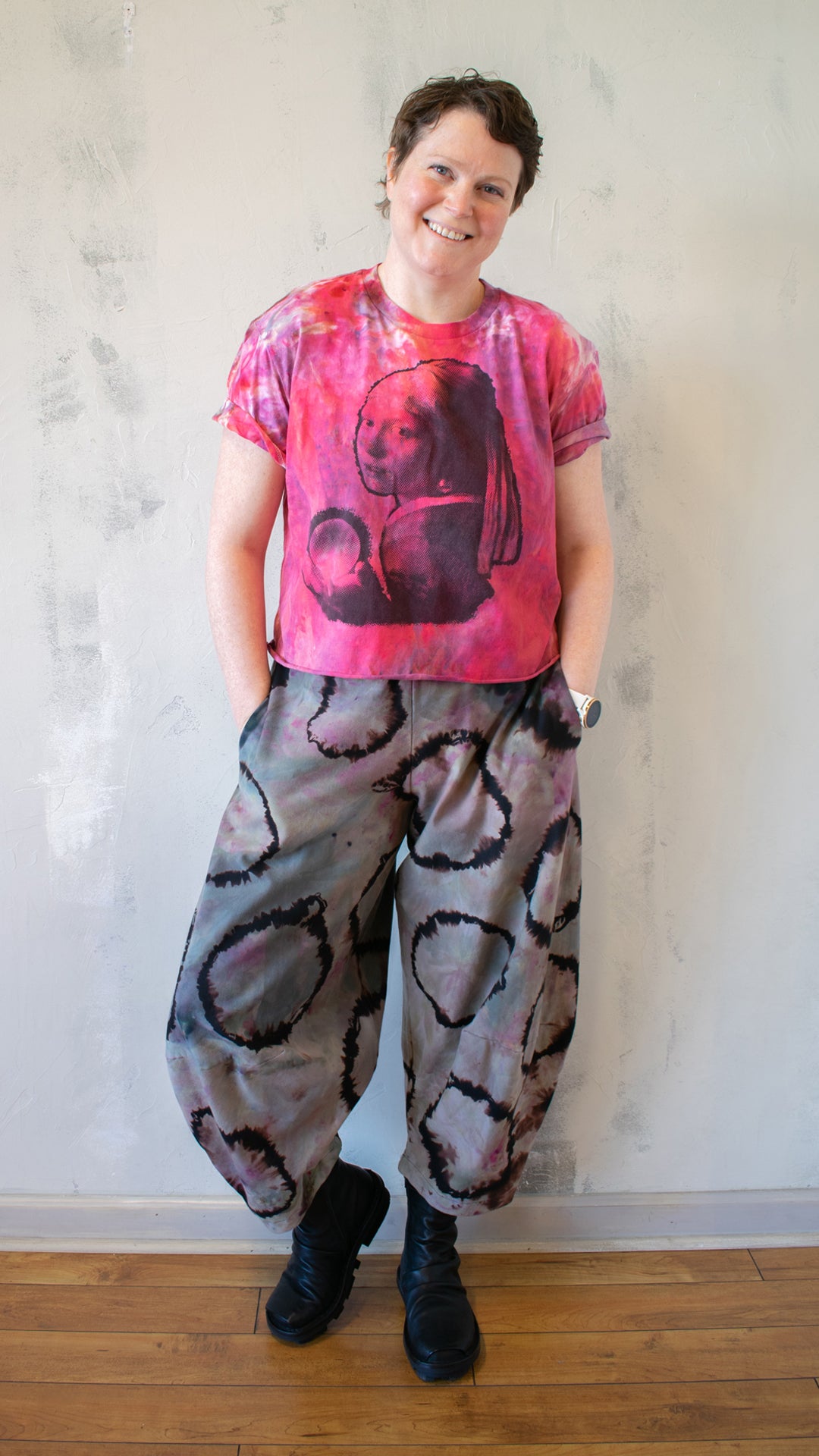 Pearl Girl Tee in Pink