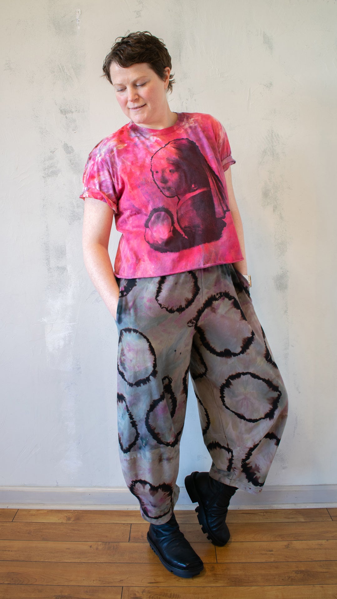 Pearl Girl Tee in Pink