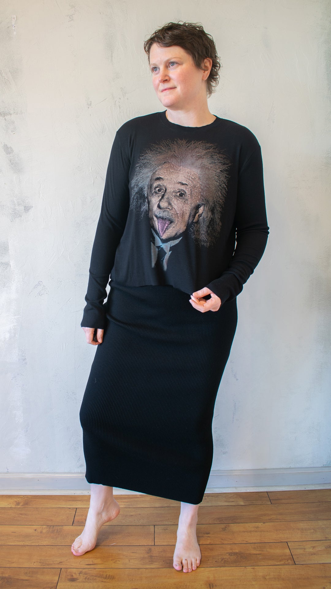 Einstein Long Sleeve Tee