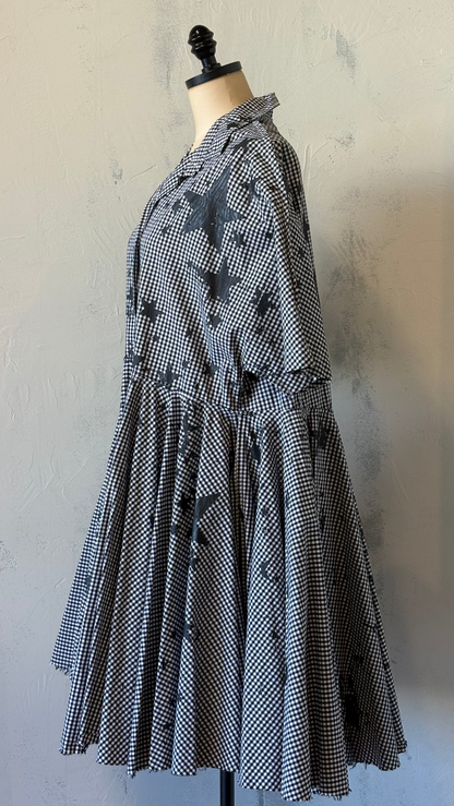 Paper temples Star Plaid Dress