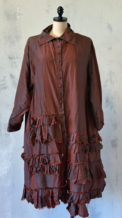 Krista Larson Long Button Tunic