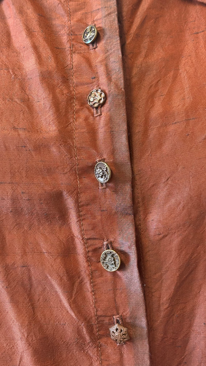 Krista Larson Long Button Tunic
