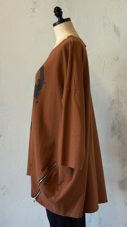 Transparente Asymmetrical Tunic