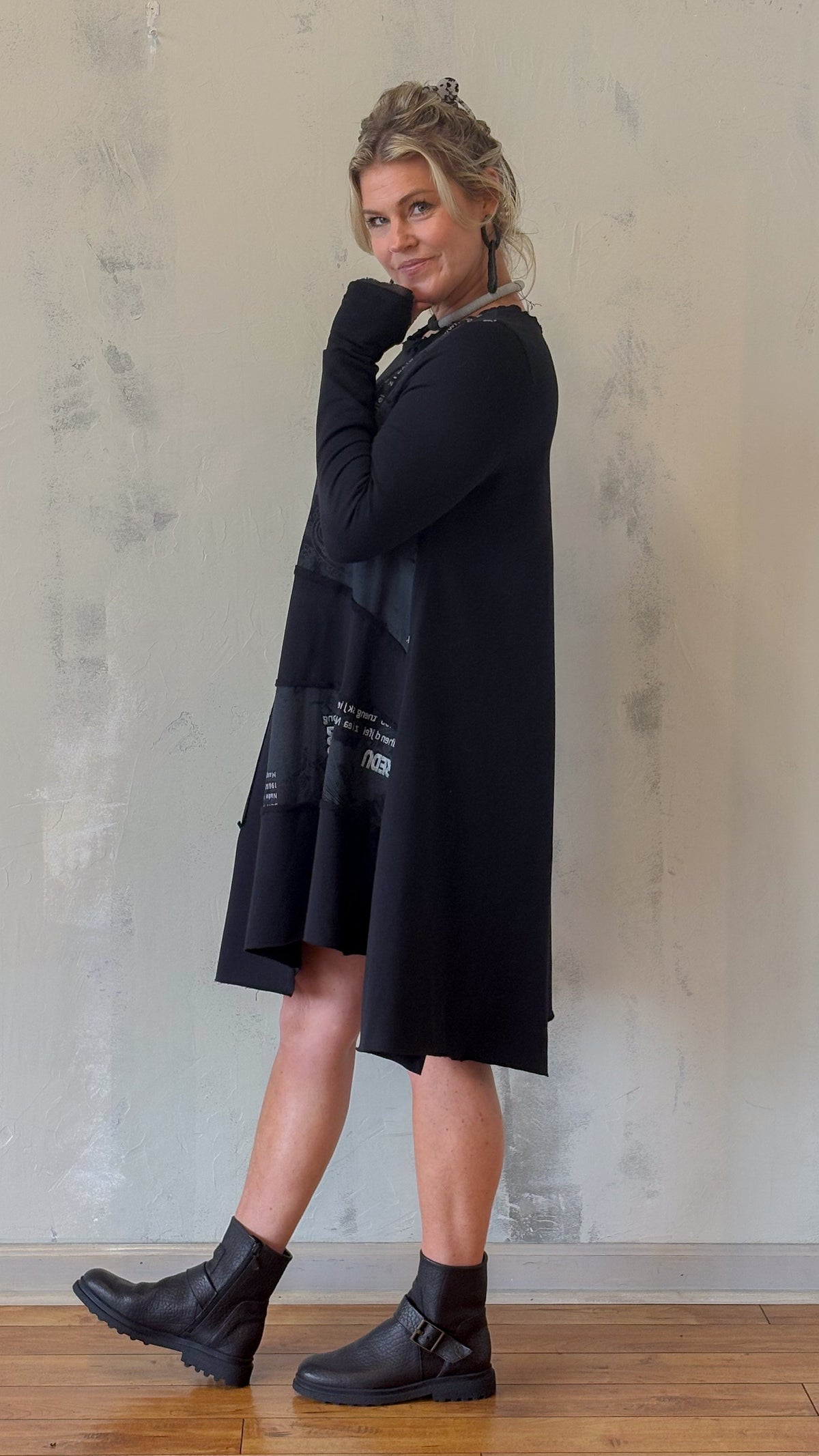 Patchwork Statement Dress