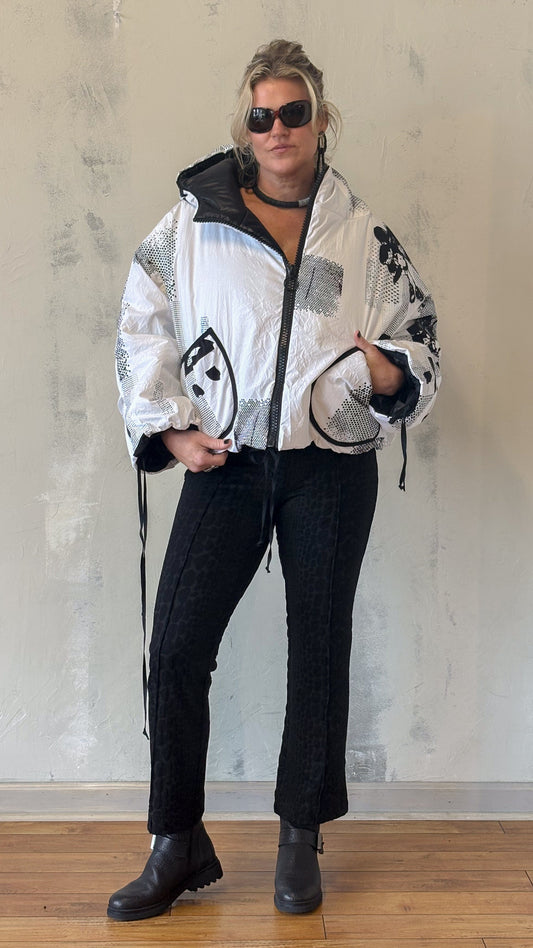 Graphic Hooded Jacket