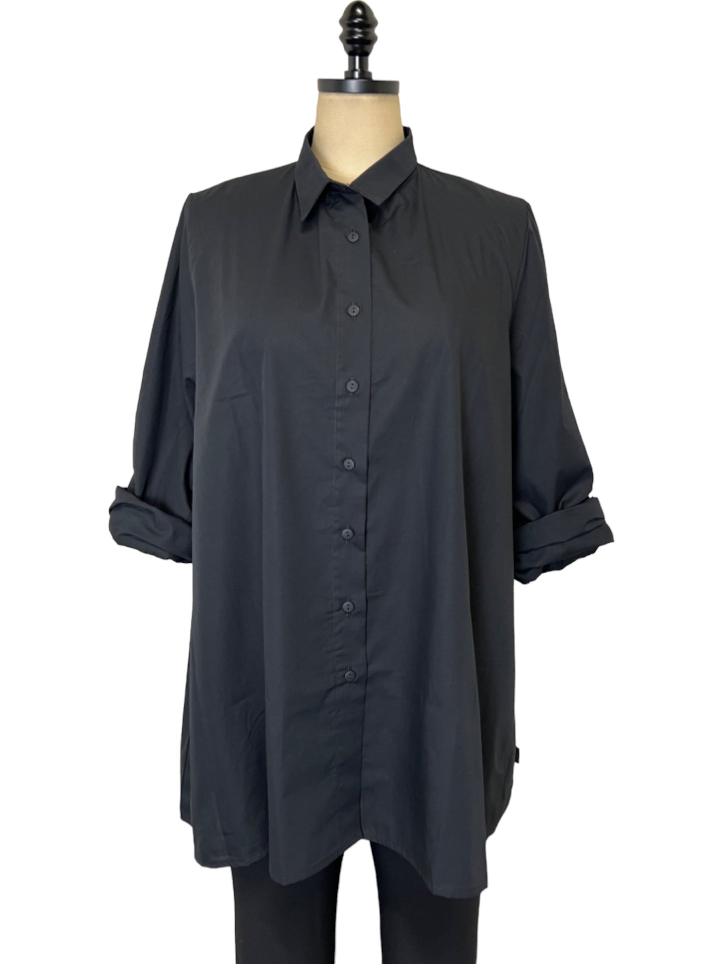 Violet Draft Lines Button Up