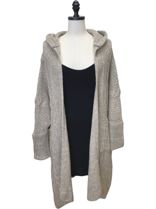 Cable Knit Robe Cardigan