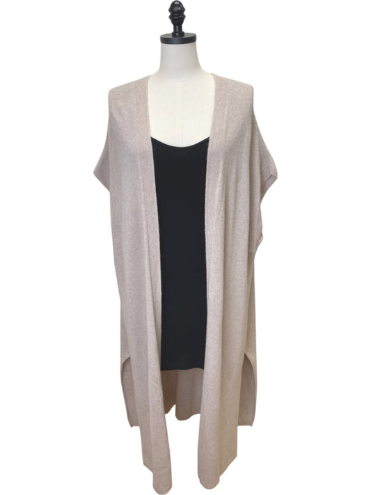 Long Drop Shoulder Cardigan