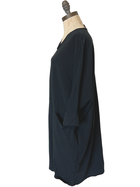 Quarter Sleeve Bubble Dress (Multiple Colors)