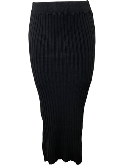 Fitted Rib Skirt (Multiple Colors)