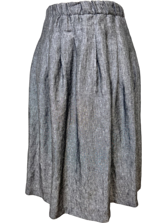 Herringbone Linen Skirt