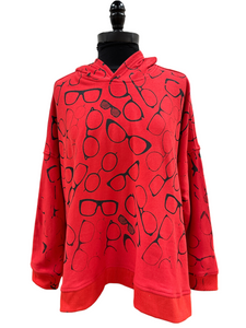 Glasses Print Hoodie (Multiple Colors)
