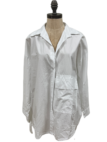 Vani Long Cotton Blouse (Multiple Colors)