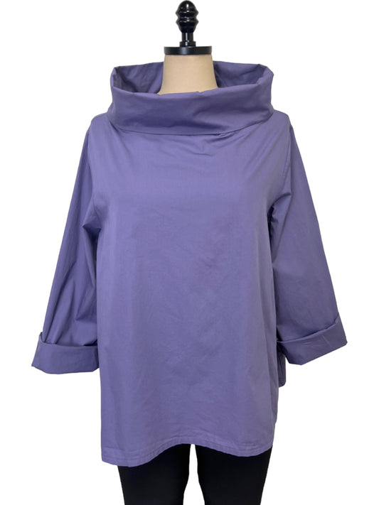 Long Sleeve Etta Shirt in Hortensia