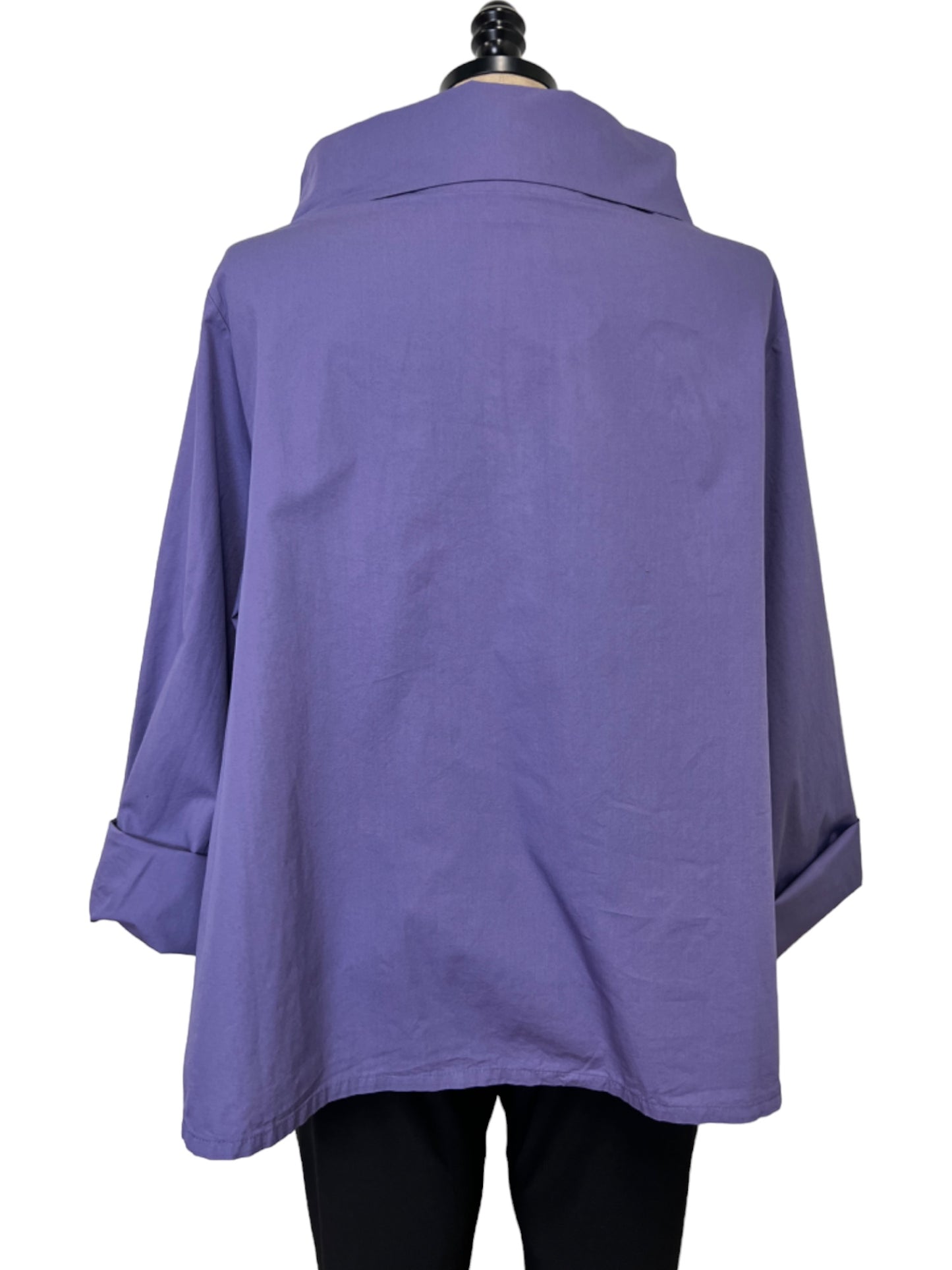 Long Sleeve Etta Shirt in Hortensia