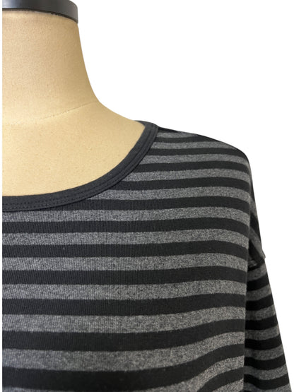 Beach T in Black Stripe