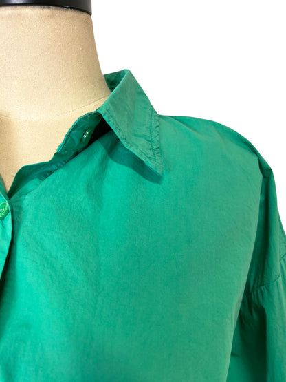 Big Pocket Button Up in Pine