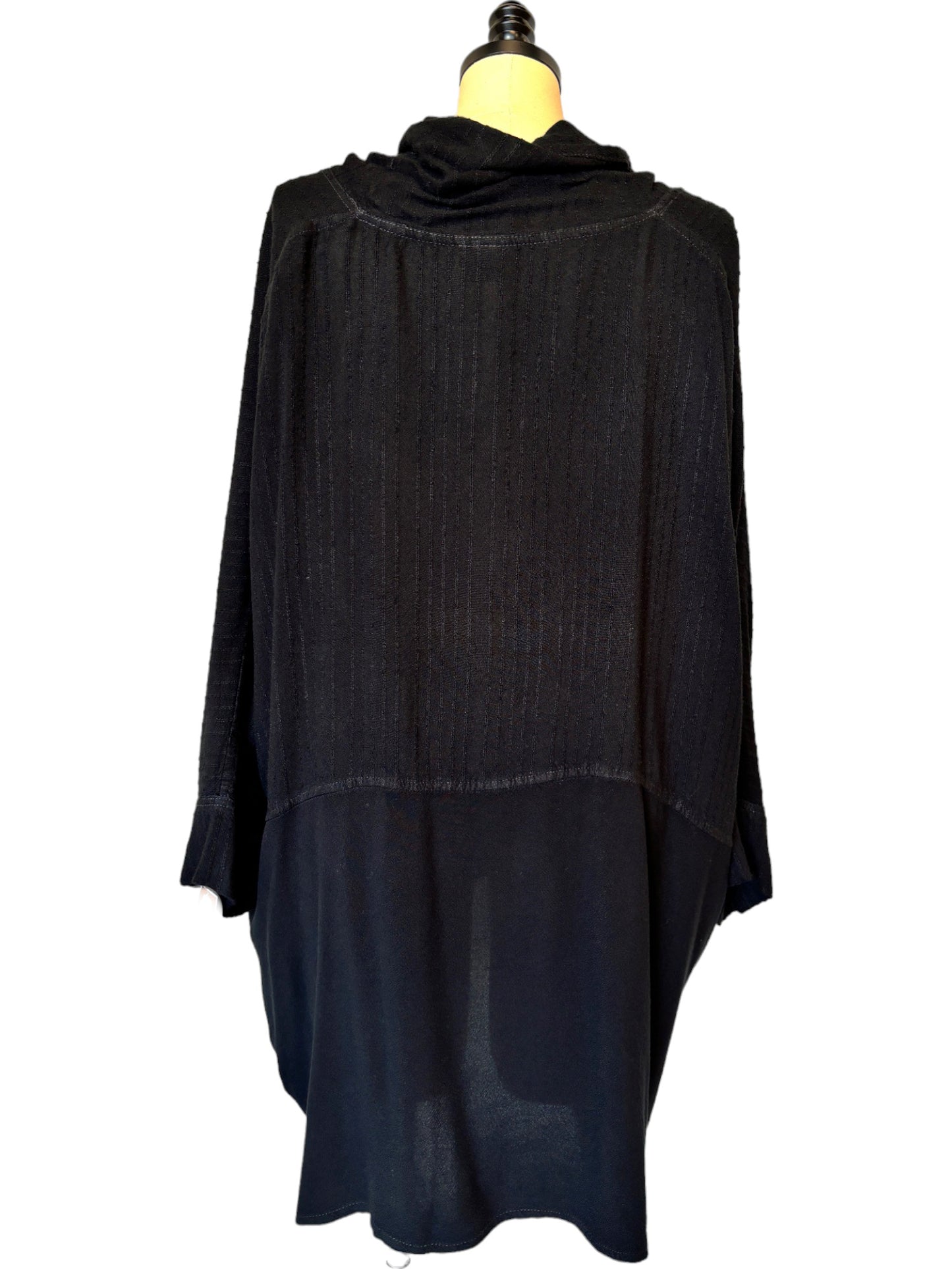 Solid Shawl Collar Tunic (Multiple Colors)
