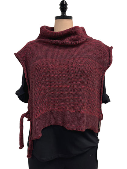 Georgia Vest in Ruby