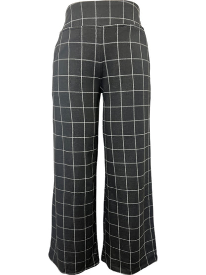 Winola Pant in Black Windowpane