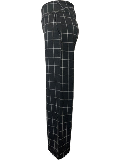 Winola Pant in Black Windowpane