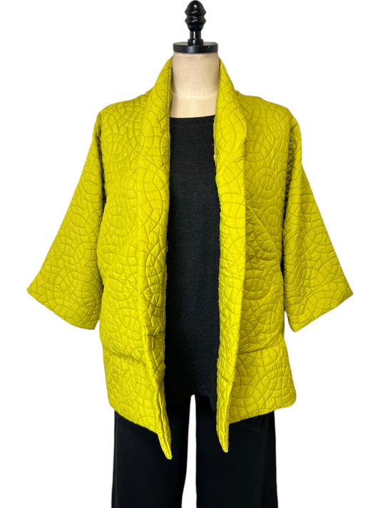 Georgie Jacket in Chartreuse