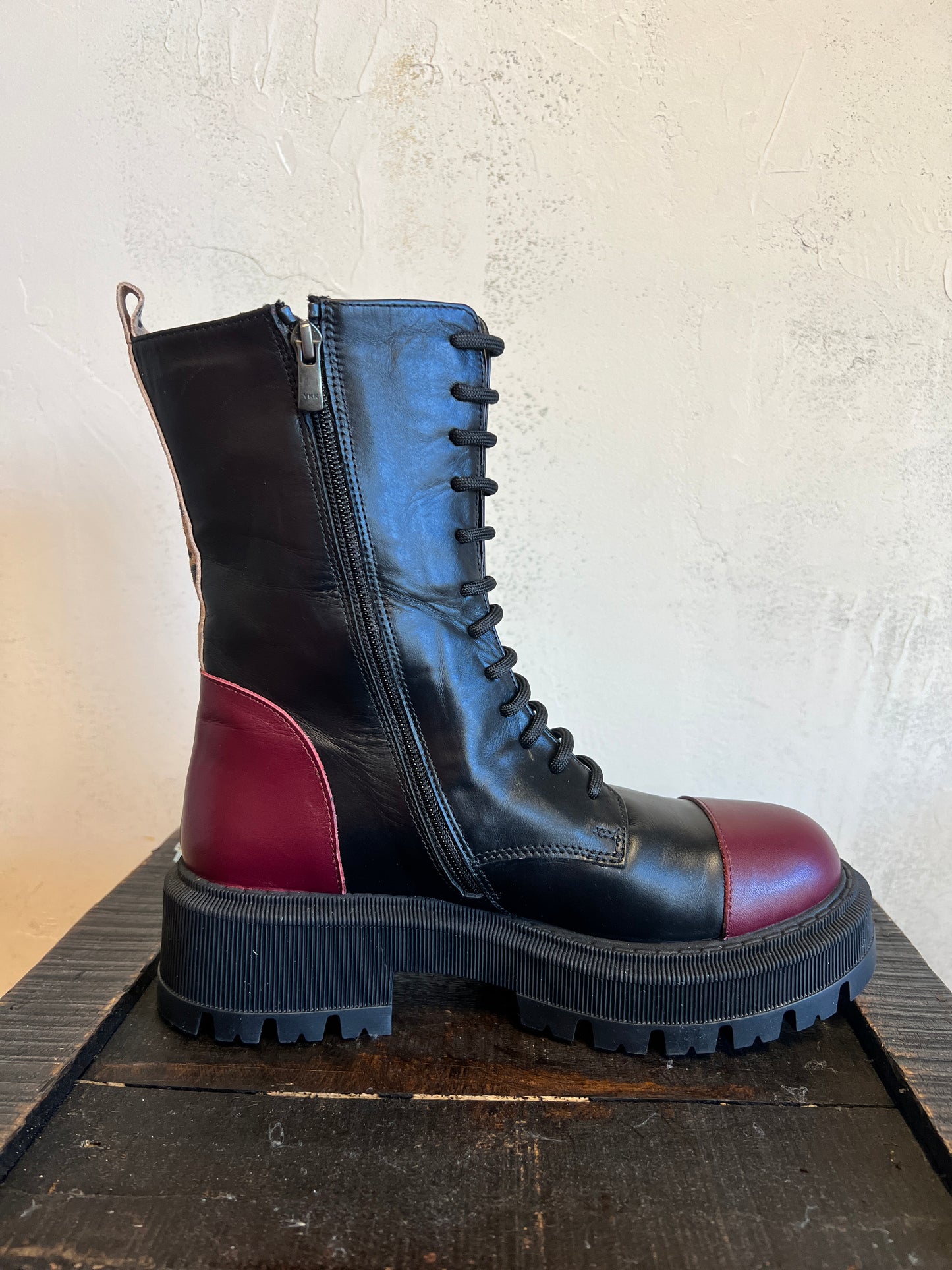 Mix it Up Boots in Burgundy