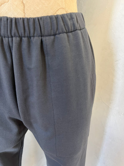 Basic Terry Pant in Charcoal
