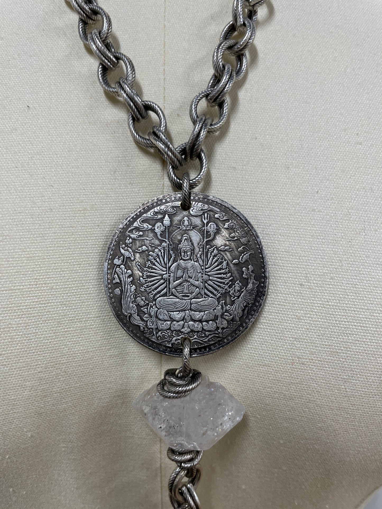 Shiva Pendant Chain Necklace