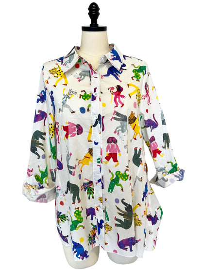 Zoo Life Button Up