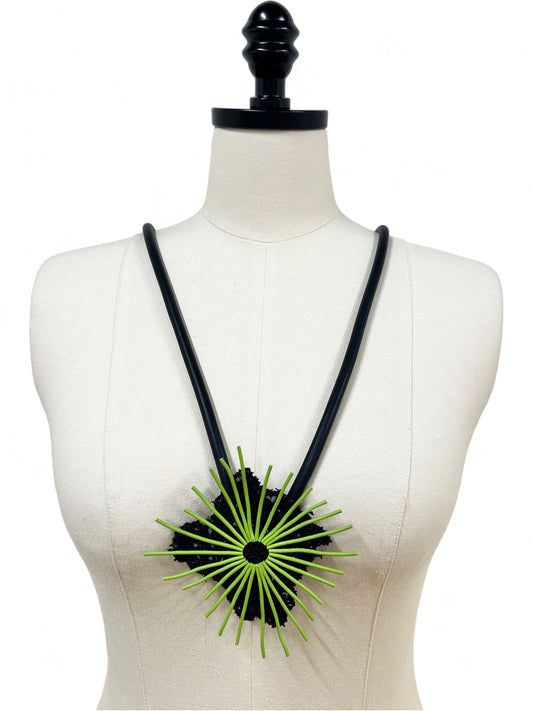 Green Rays Necklace