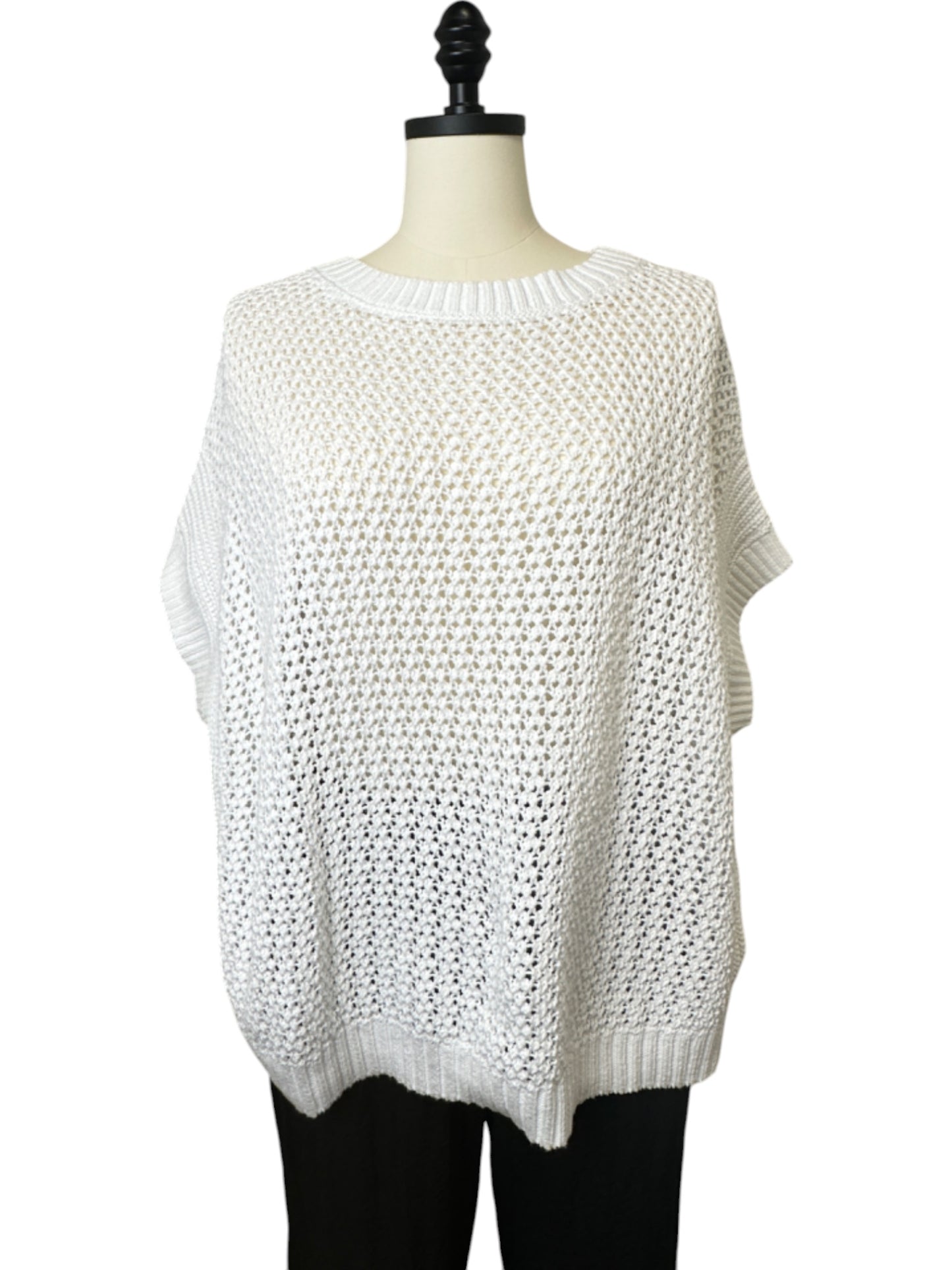 Crochet Pullover (Multiple Colors)