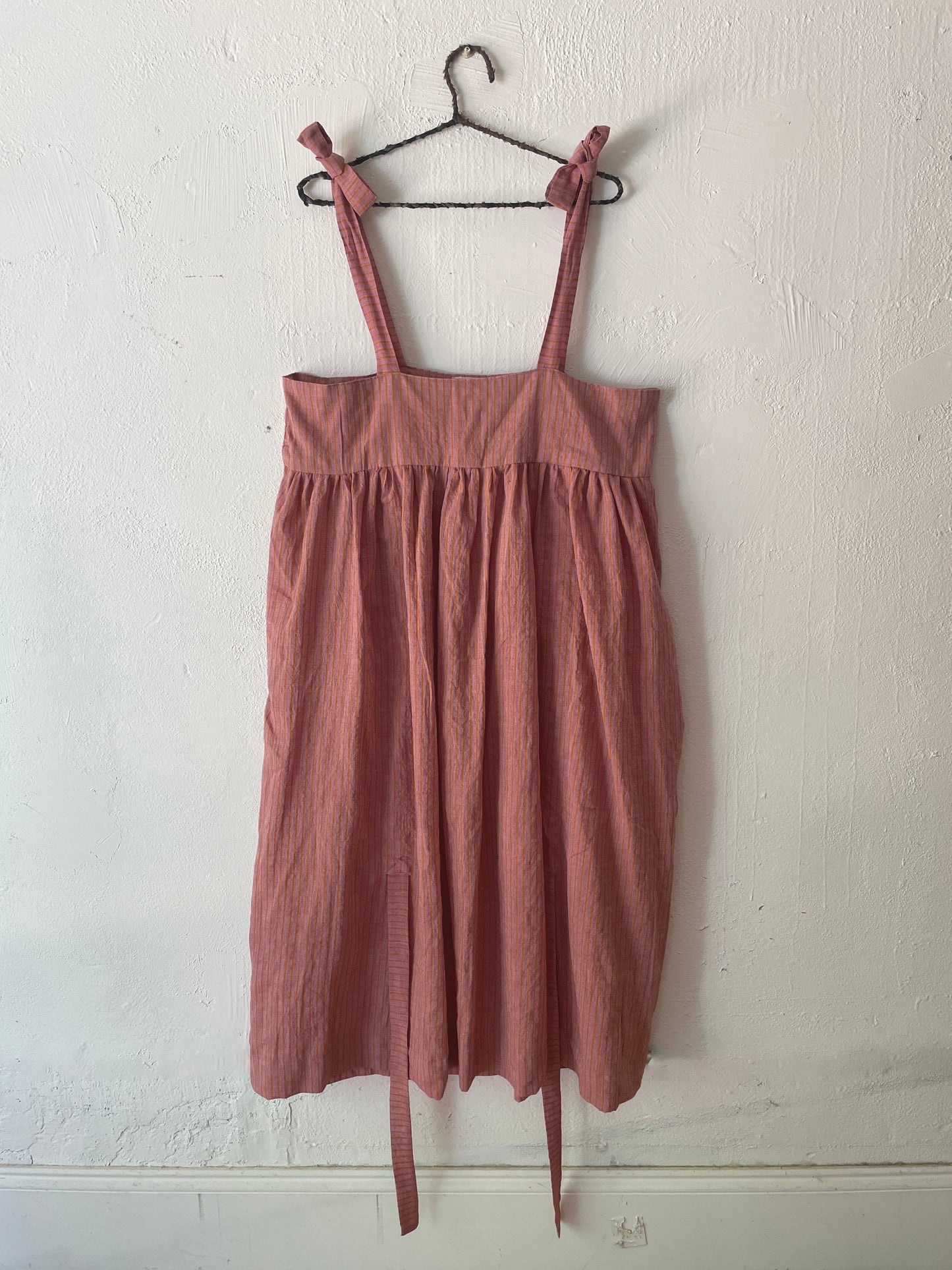 Snack Dress, Handwoven Stripe