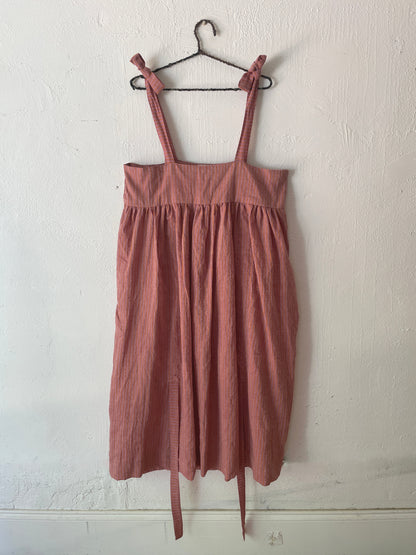 Snack Dress, Handwoven Stripe